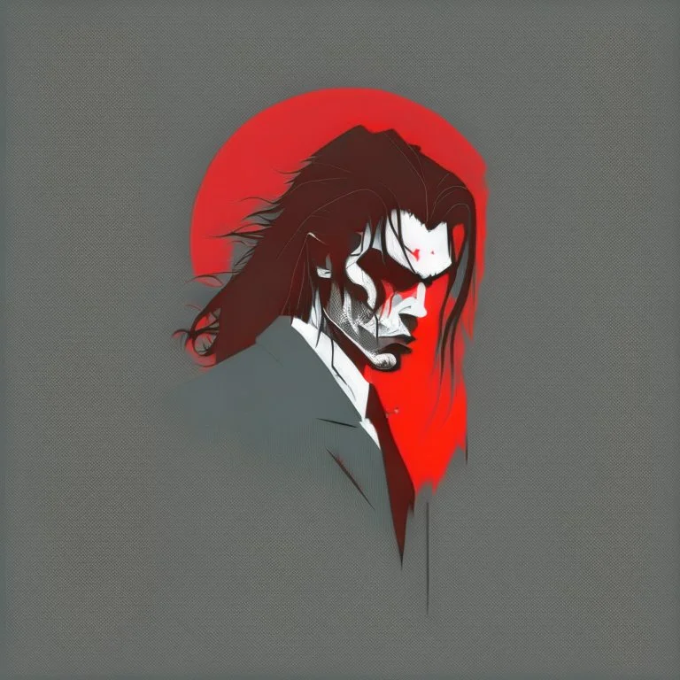 minimalistic vampire