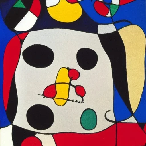 Putin by joan miro