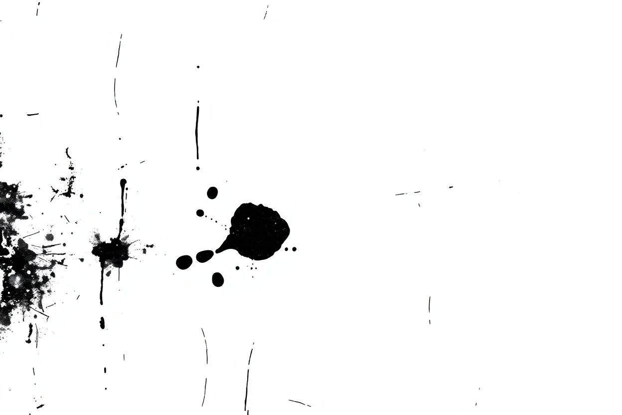an inky blob on a scratched up texture creeping from one corner to the opposite, white on black vector