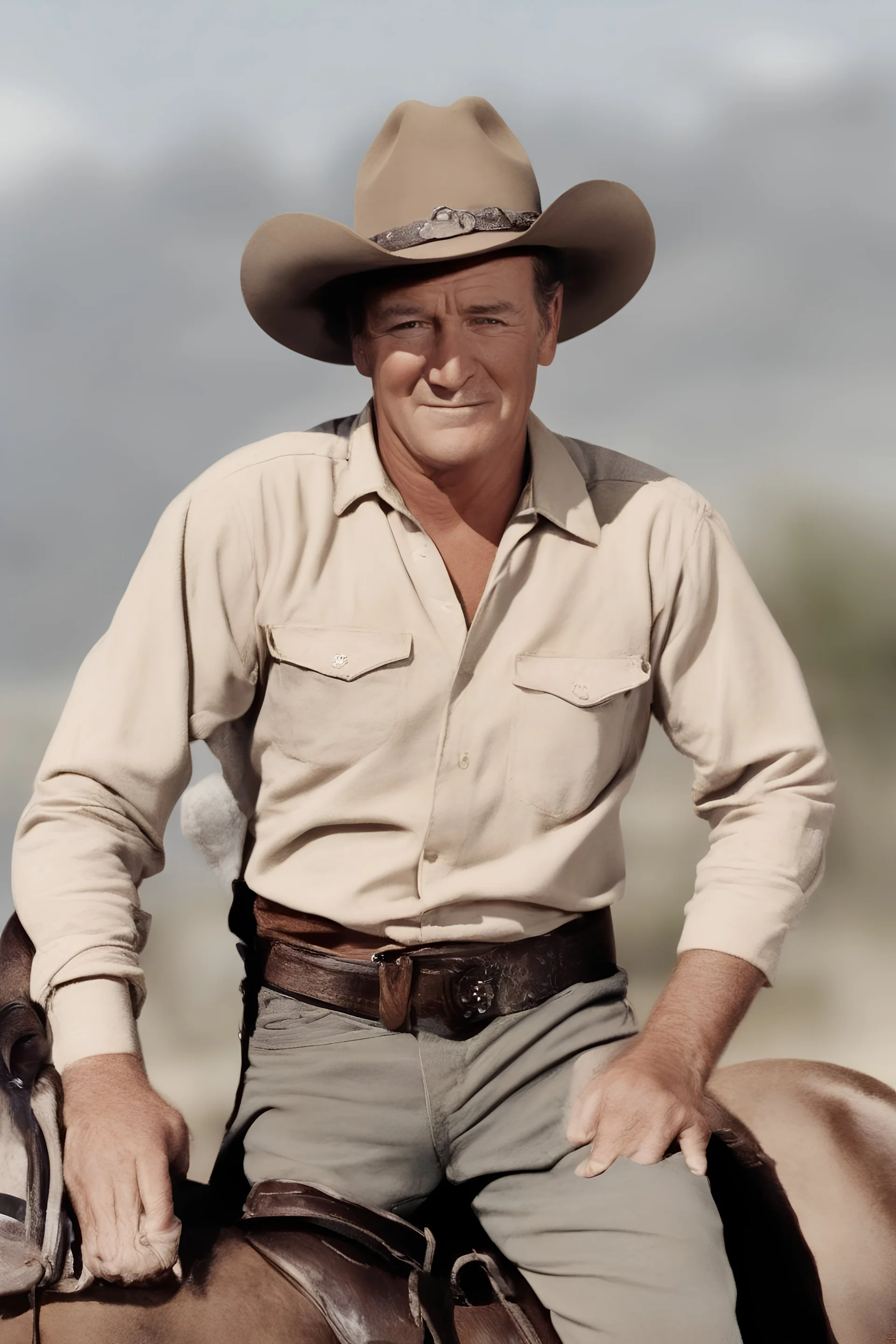 generate an image of John Wayne when he was 10