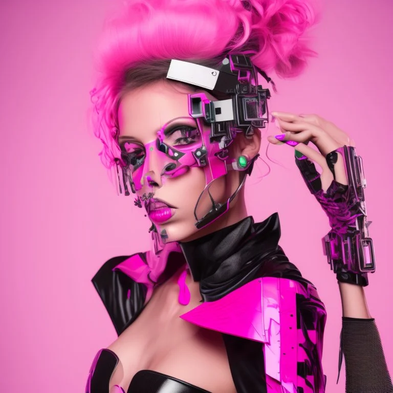 cyber party pink