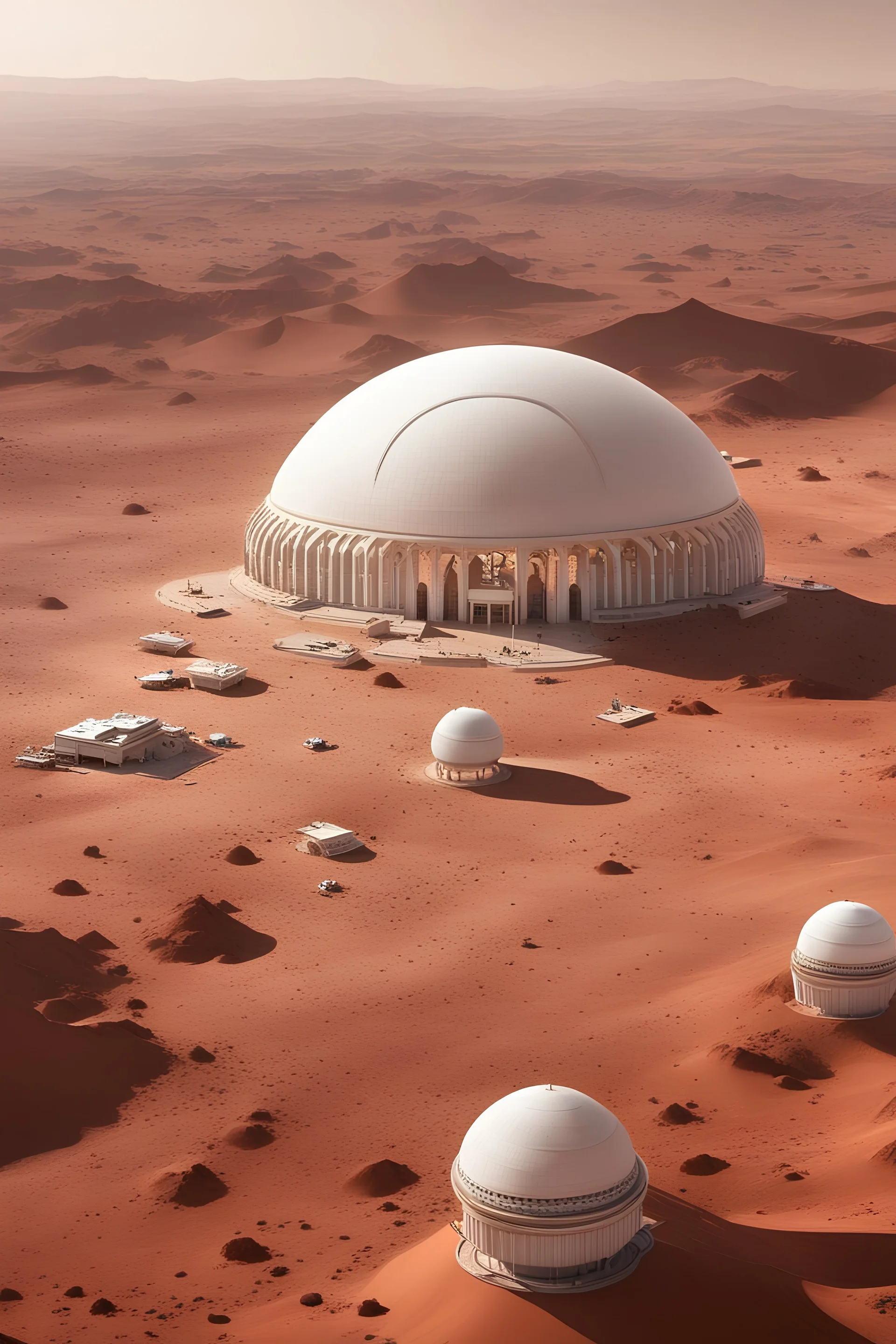 Arabs are building a mosque on Mars