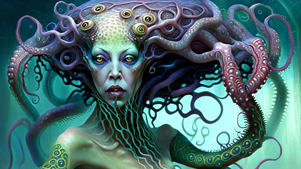 octopus woman