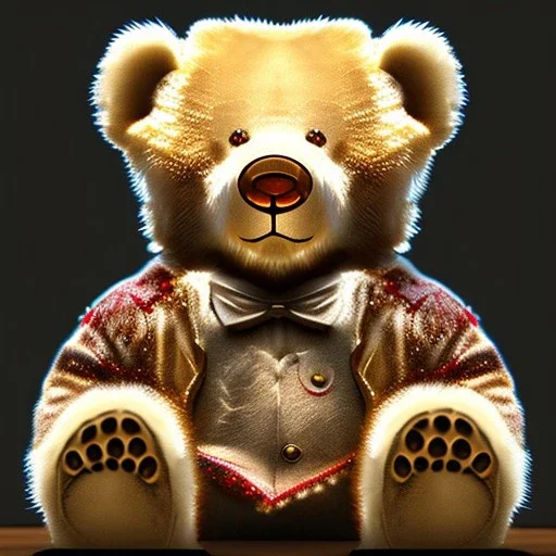 living fantasy wild teddy bear