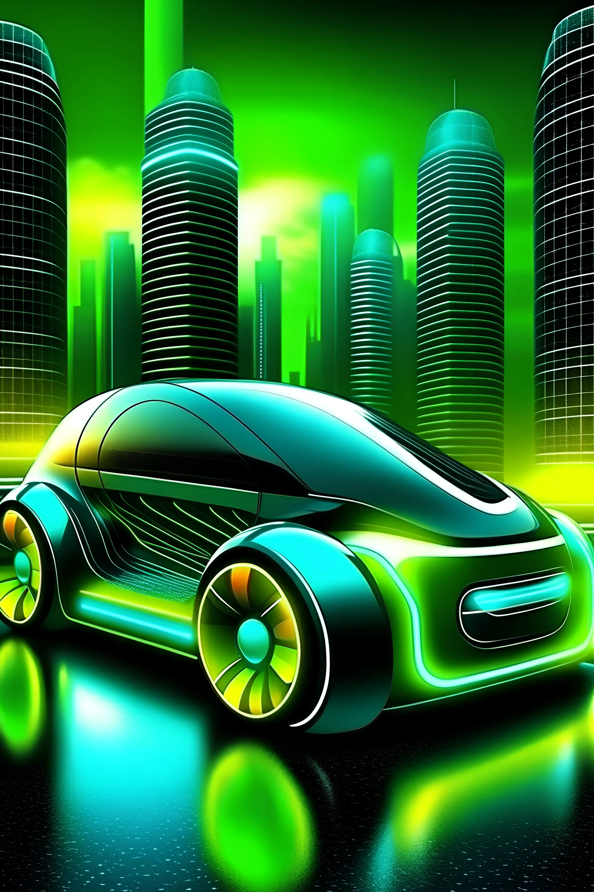 Electro car city