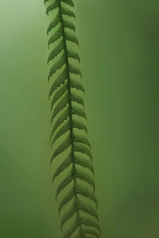 Fern creature, hyperrealistic cinematic, extreme closeup, sharp focus, detailed and intricate, cinematic composition