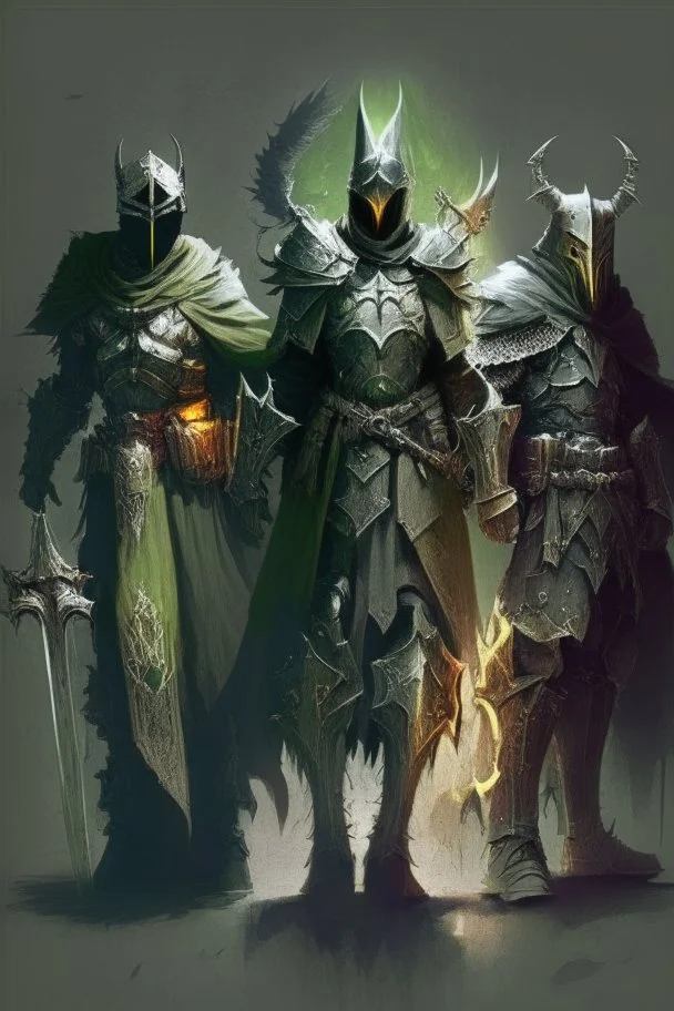 crusader holy light olive green dark medieval knight paladin crusades diablo demon slayer dark ages templar devil vs angel