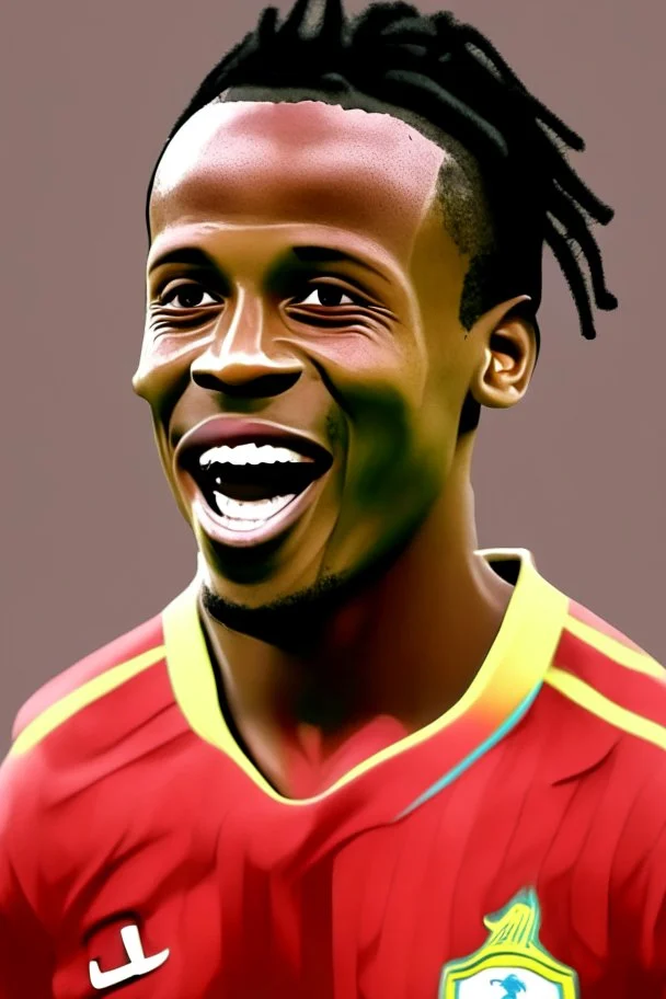 Sadio Mane Footballer cartoon 2d