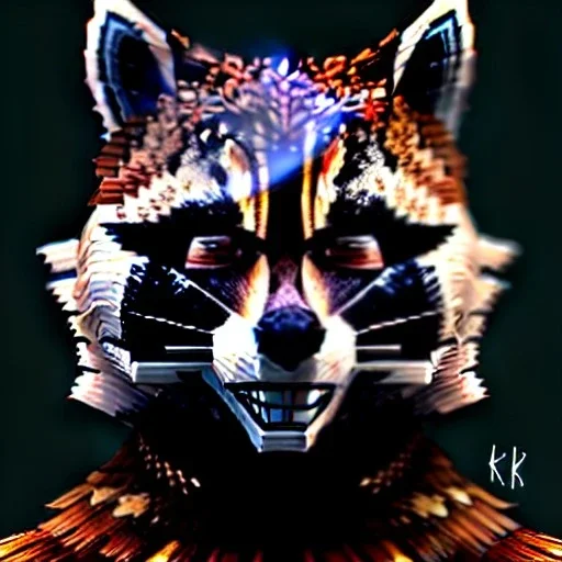 ultra detailed portrait of Rocket Raccoon , extremely detailed digital painting, extremely detailed face,crystal clear eyes, in the style of robert e howard and pablo oliveira and Ken Kelley and Keith Parkinson ,mystical colors,perfectly centered image, perfect composition, rim light, beautiful lighting,8k, stunning scene, raytracing