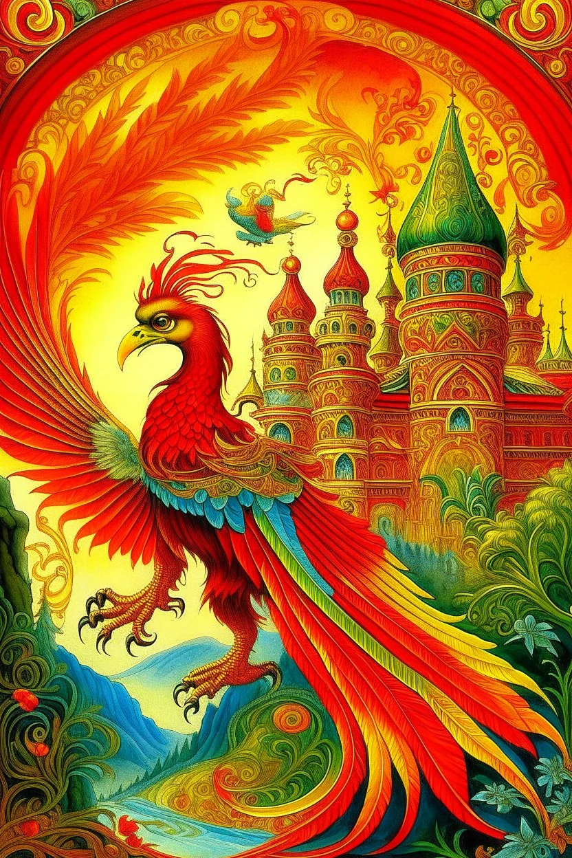 phoenix russian fairytale