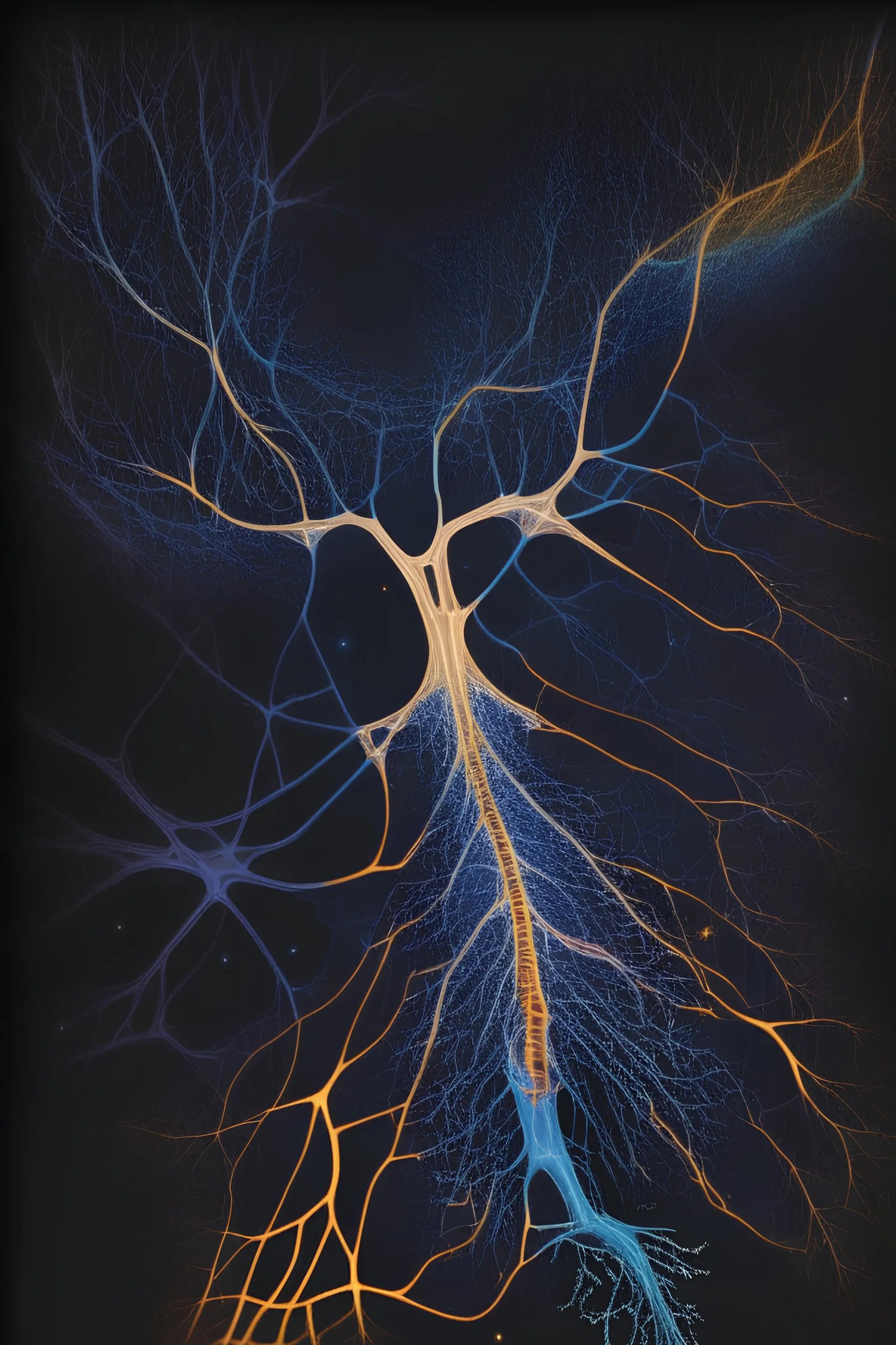 veins diagram galaxy theme