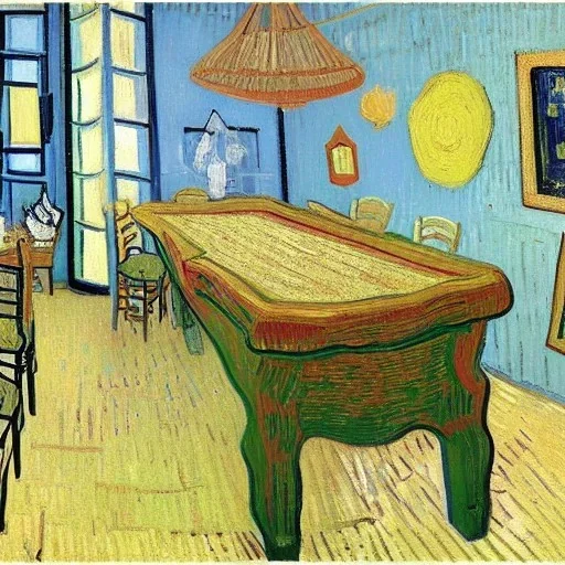 birthday party by van gogh