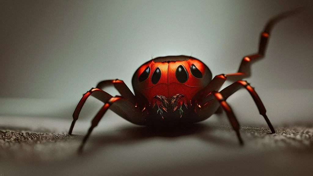 In a mesmerizing combination of brilliant and fading shades, photorealistic,a high-quality,ultra photo-realistic realism image, a black shadows gostes + red devils+ evil + spiders and snales horror, creppy background, hyper realistic, 35mm, F1.8, intricate detail, Sharp focus, super sharp,