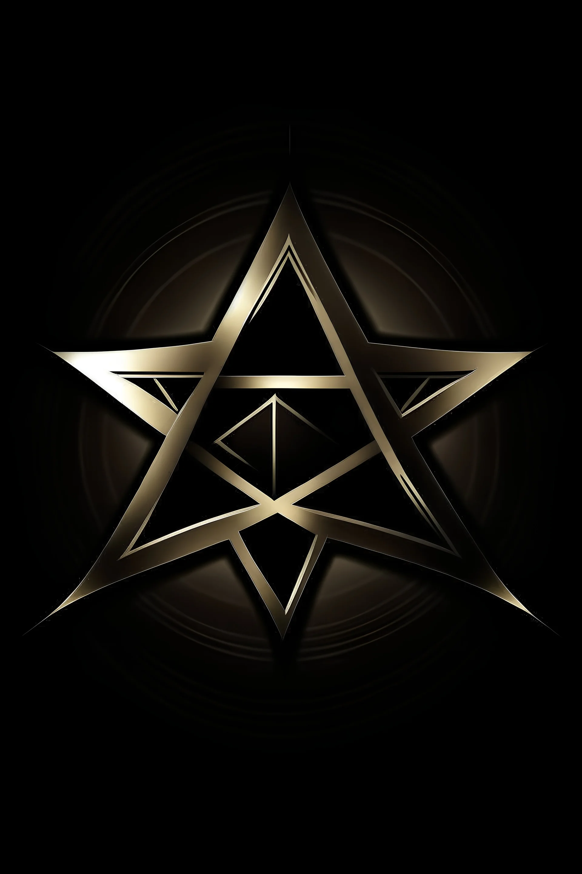 Anime logo,The star of David is complete...