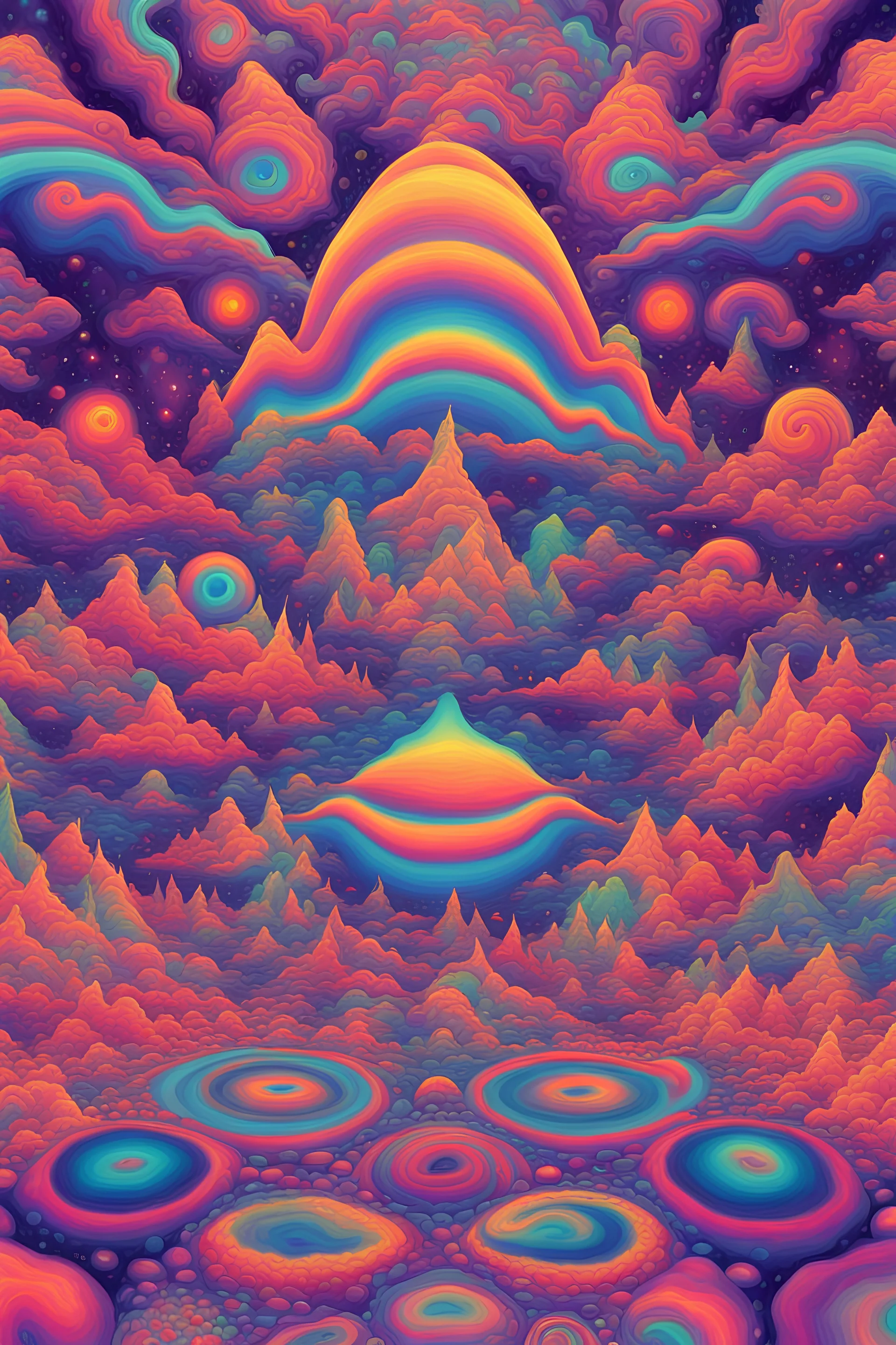 LSD induced wallpaper