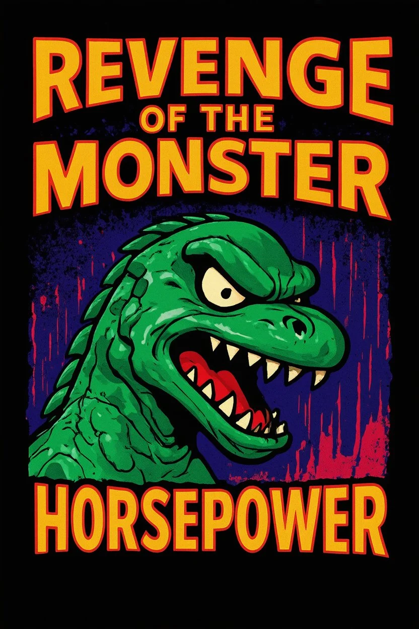 monster more angry and more 90s style, angry fast, extreme, wild, so so angry, red and purple background with 90s style slashes