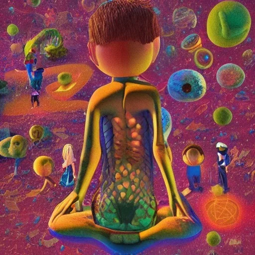 life of a human, felt from the first dimension