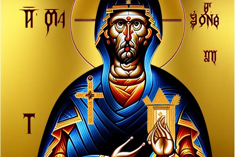 Thousand-fingered Saint Sophia, Orthodox icon