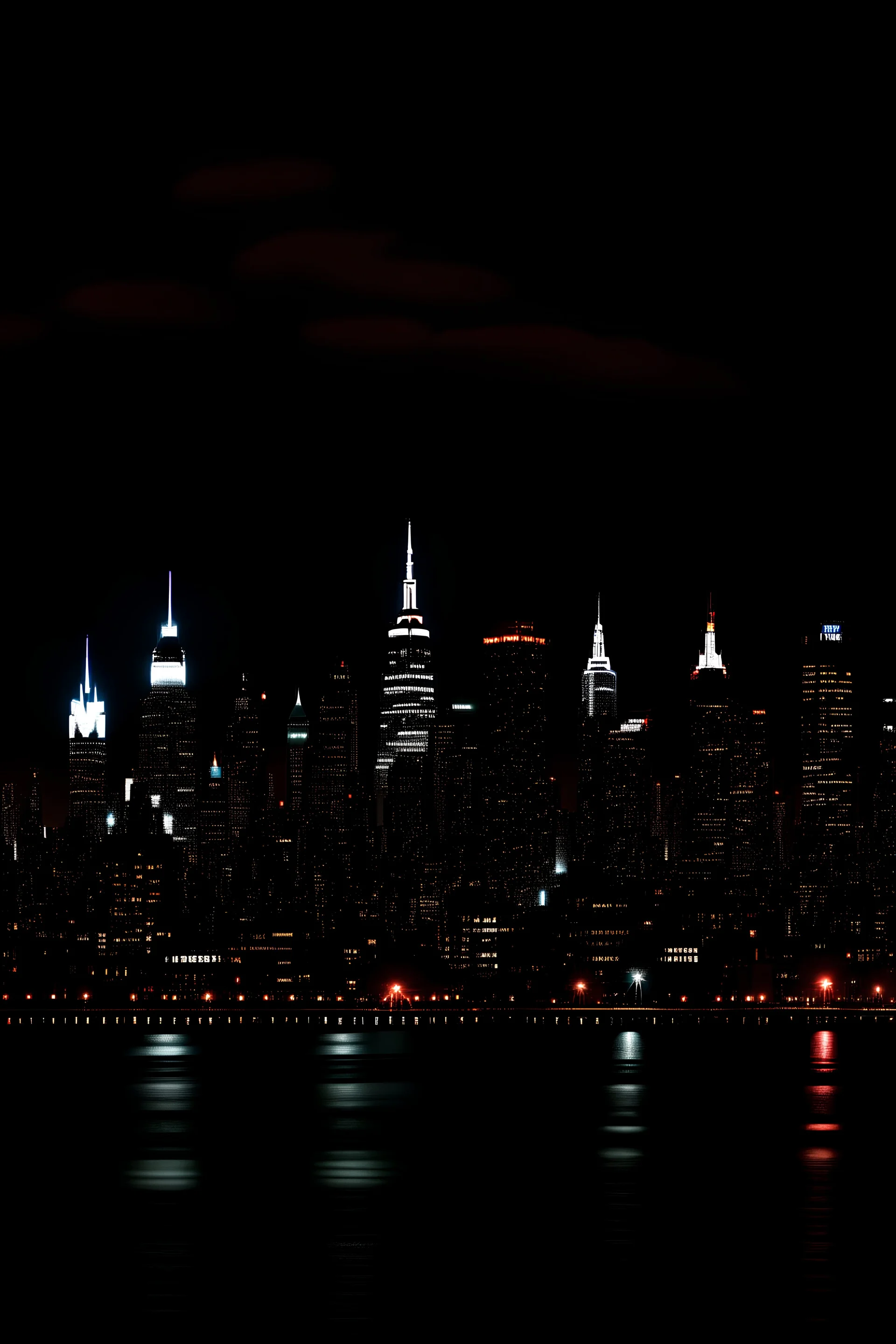 new york at night