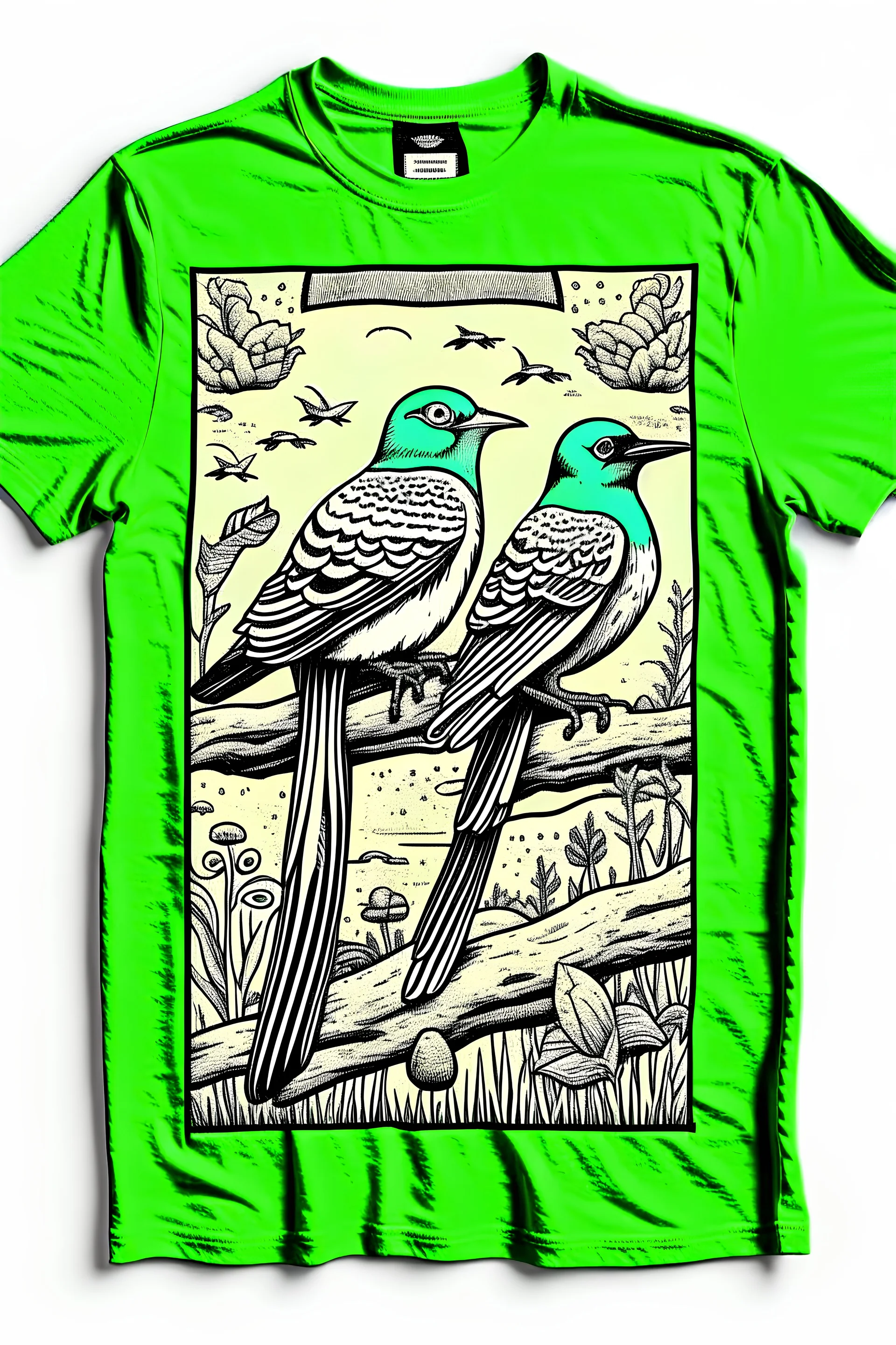 bird watching goes both ways for tshirt