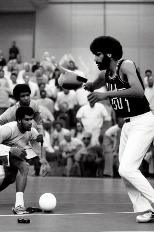 The distinctive sound of metal balls colliding creates a symphony of friendly competition. Kareem found himself drawn to the allure of the game, eager to partake in its age-old traditions. His opponents, seasoned veterans of the game, exchanged confident smiles, underestimating the quiet resolve that emanated from Kareem's demeanor.