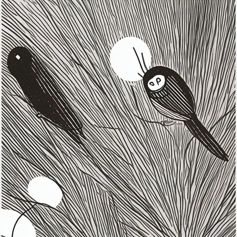 a alone man. pen and ink, birds eye view, illustrated by hergé, Background space and earth