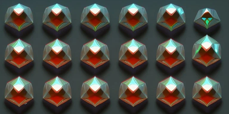 bugs with dodecahedron mirror faces