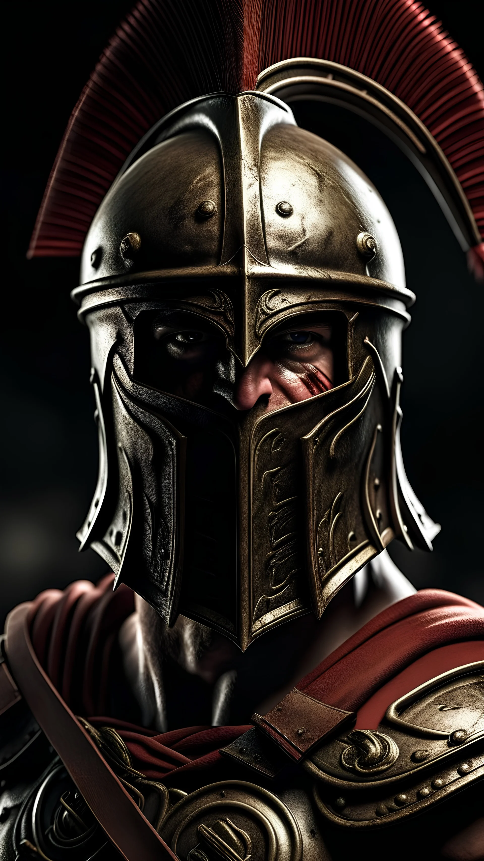 Spartan warrior wallpaper potrait
