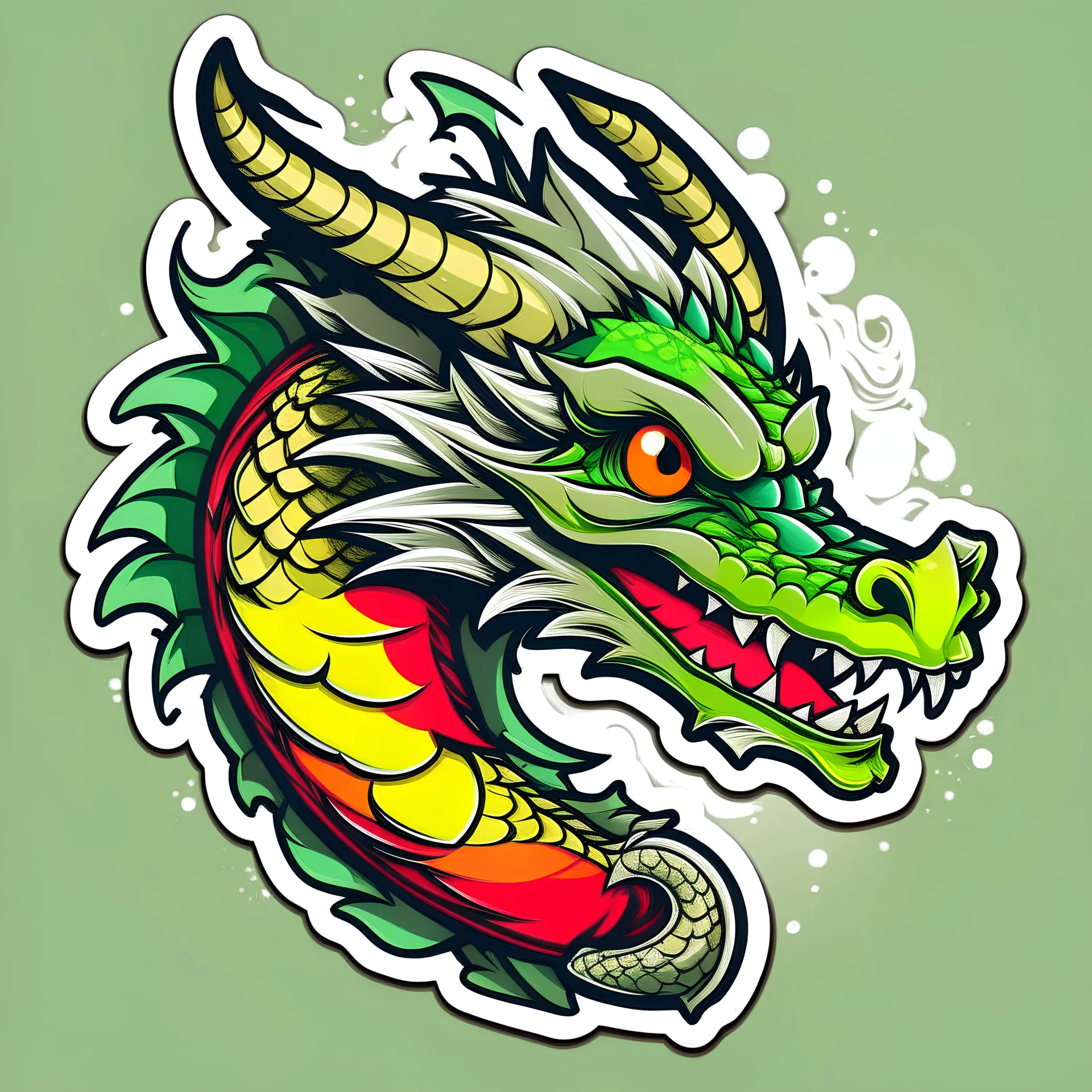 dragon,stickers ,illustrator,vector