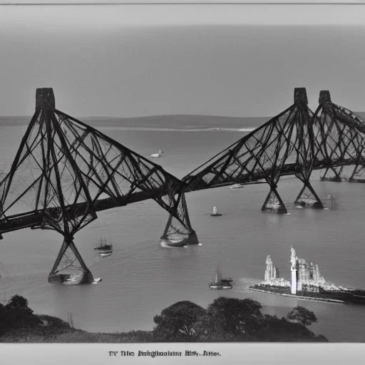 1st Battle Squadron and the Forth bridge