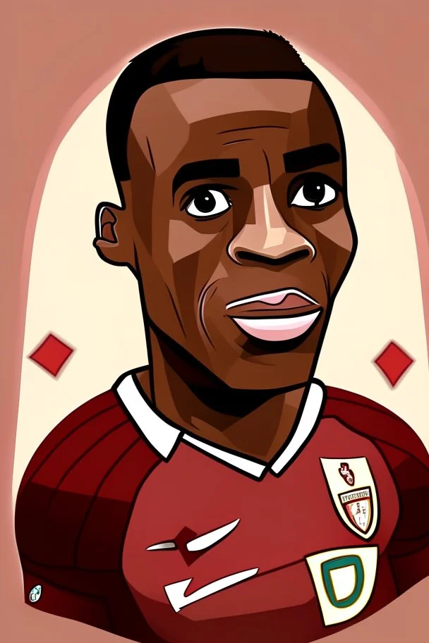 Mikael Antonio Footballer cartoon 2d