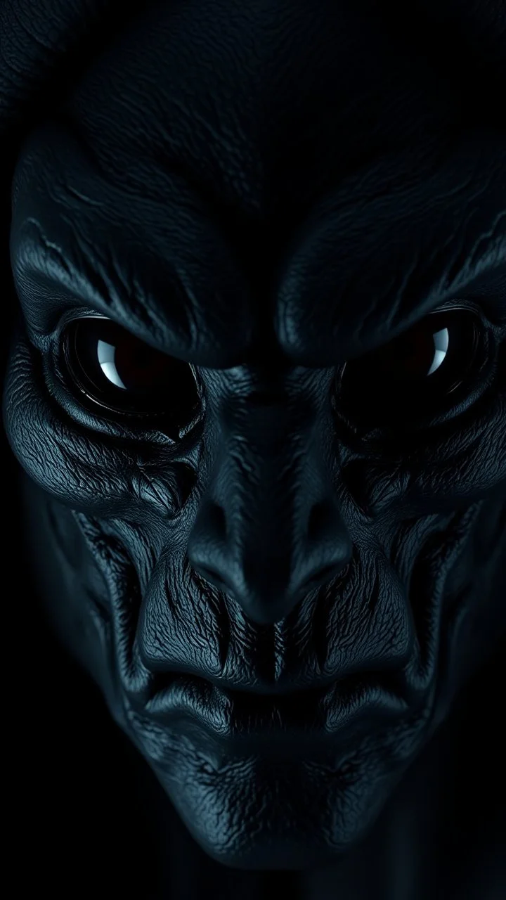 a Black phanter eyes in the dark by his skin texture in a 3d rendering . Ensure the final images exhibit the utmost quality, encompassing 4K, 8K, and 64K resolutions, with 3D rendering that manifests in photorealistic, hyperrealistic, and highly detailed representations. Employ techniques such as HDR, UHD,
