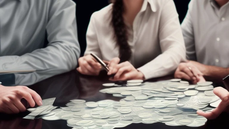 The image accompanying the article symbolically depicts the process of debt management and improving one's personal financial situation. The image portrays an ordinary individual holding the burden of debt and financial challenges in their hands. Meanwhile, another person, representing a financial consultant or advisor, is shown providing advice and guidance to the first person on how to effectively manage their debt and develop strategies to improve their financial situation. This image is ill