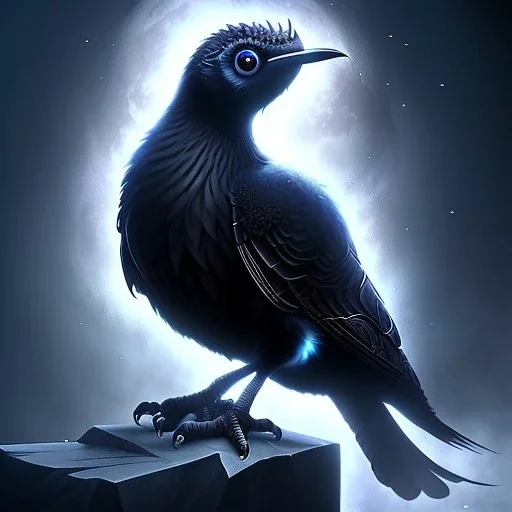 epic horrific wasted bird like creature in night with black shade, 8k resolution, ultra hyperdetailed, Unreal Engine 5, ultra colourful, very small details, realistic