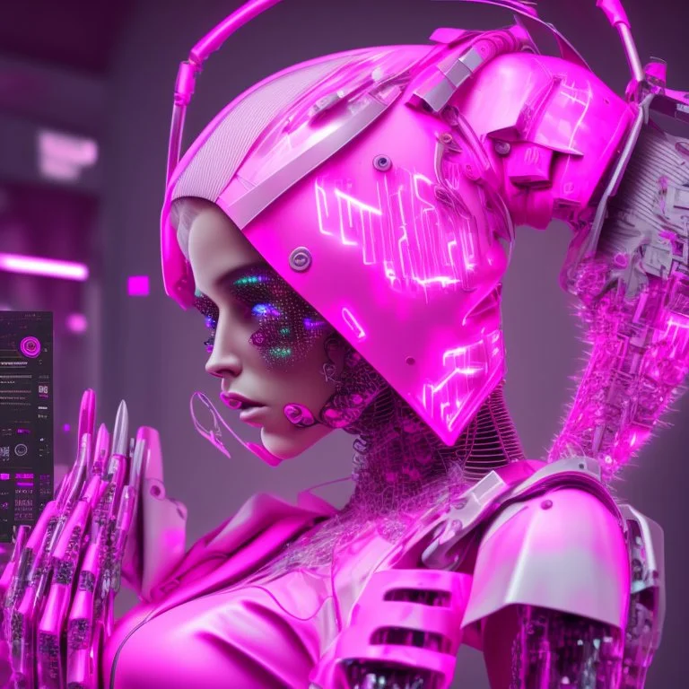 cyber party pink