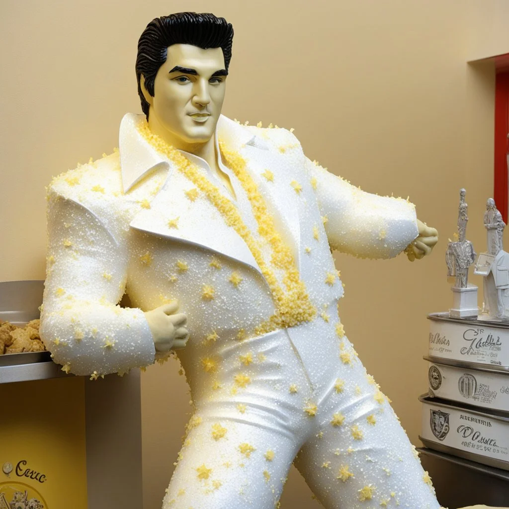 Another Elvis Made from Margarine