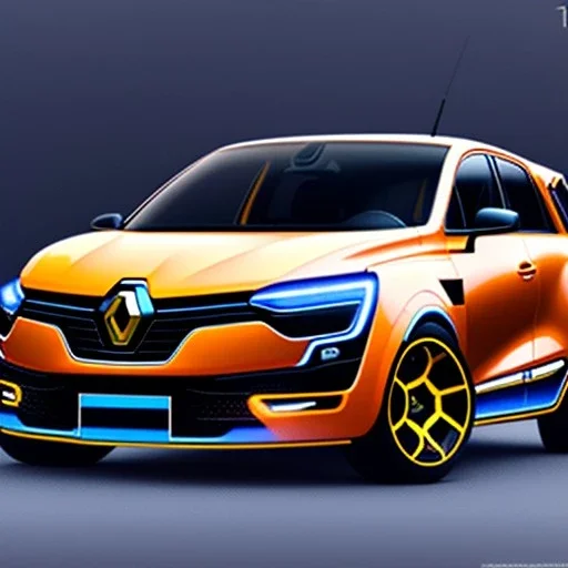 Renault Zoë, futuristic,