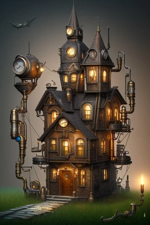 steampunk house