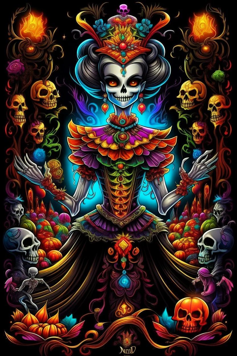 Centered, Ornate, Collectable Trading Card of Halloween Theme lisa frank pattern fantasy character portrait of Crisp Digital Art, holiday nutcracker by Aleksi Briclot, T-Shirt Design, Black Background in SNES arcade game, ultra realistic, wide angle, intricate details, retro Nintendo bitmap pixel art, highly detailed by peter mohrbacher, wayne barlowe, , hajime sorayama aaron horkey, gaston bussiere, craig mullins