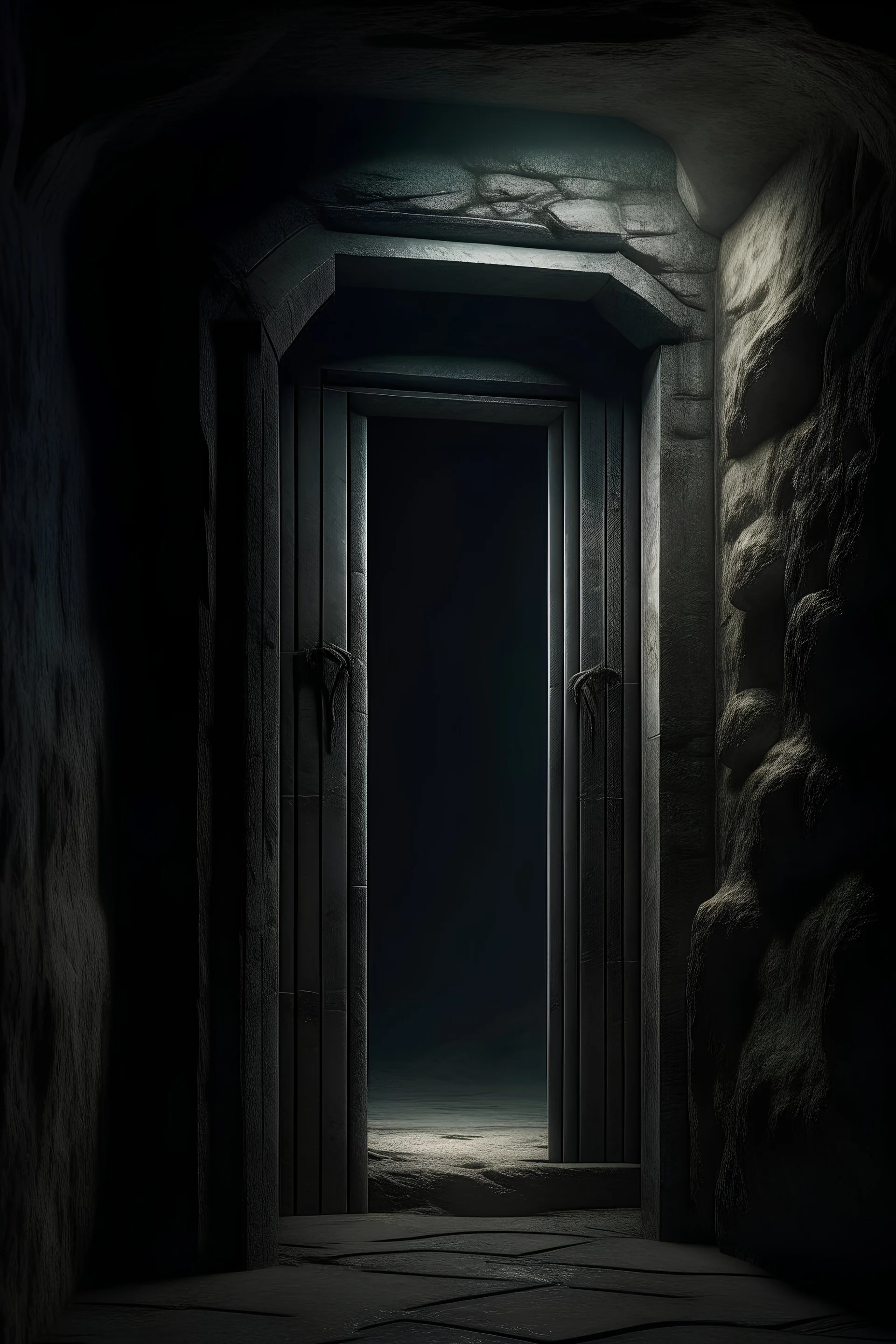 The odyssey, the Dark passage, A stone door open, stepped into this mysterious time and space.