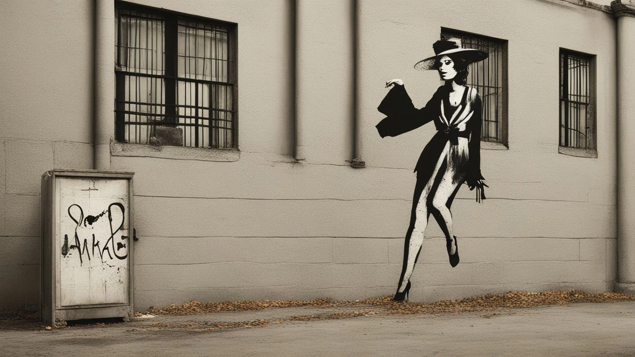 fashion girl samhain by banksy