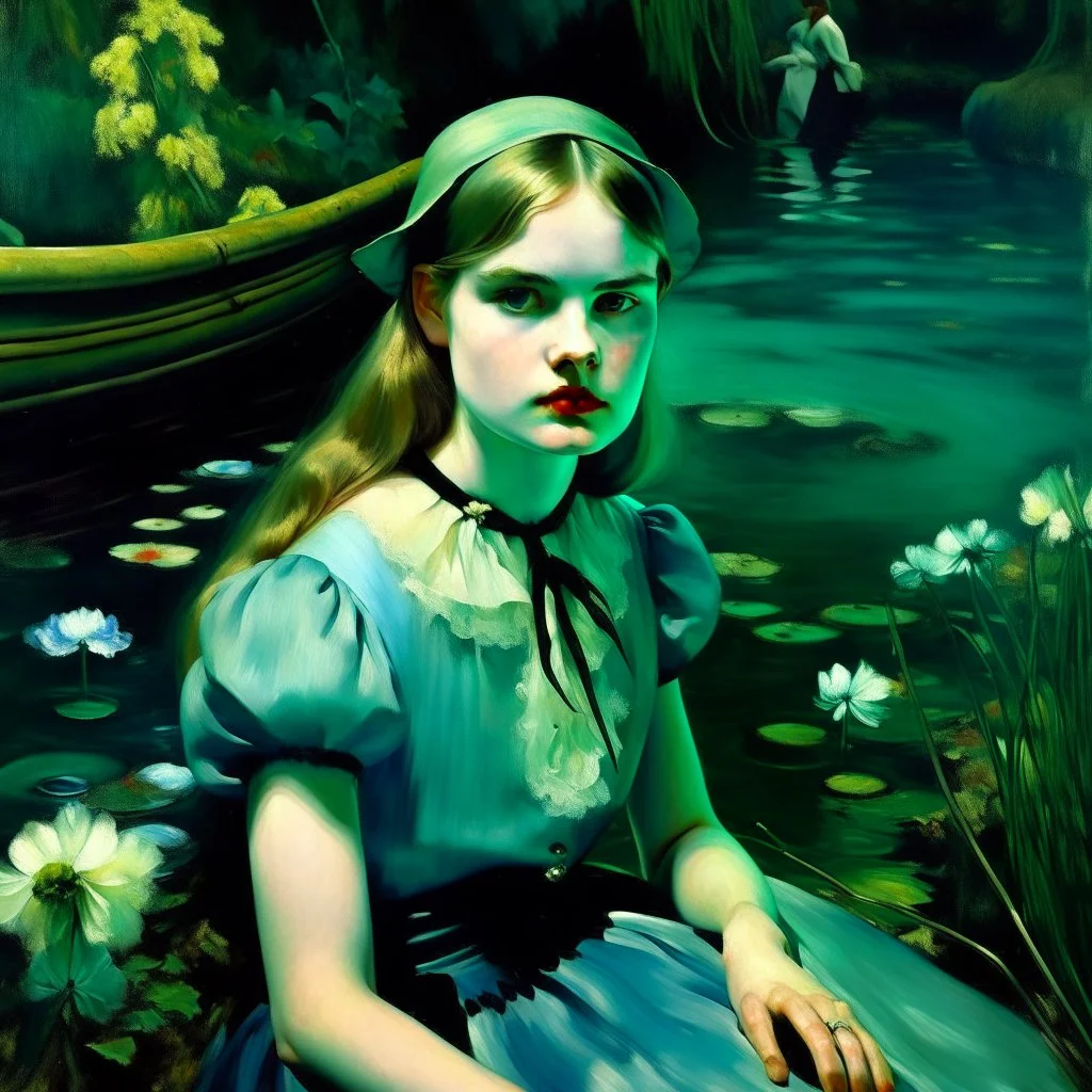 In the style of manet