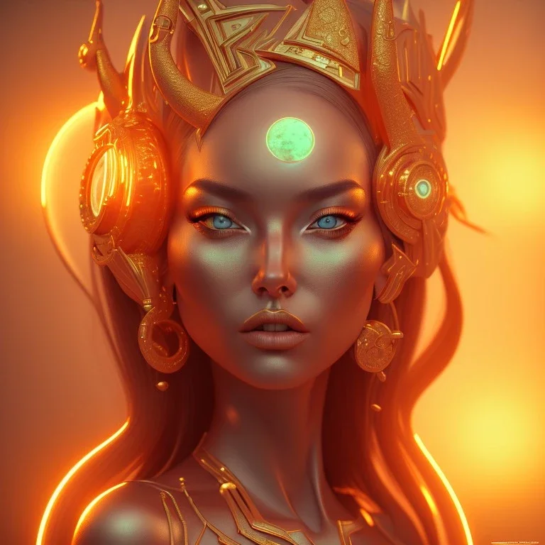 hot cat goddess, by Mahmoud Sai, Cartographic, Golden Hour, Closeup-View, 16k, Lumen Global Illumination, Diffraction Grading ,beautiful ,circuitry