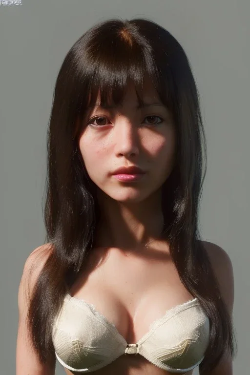 Ultra Realistic image, 25 years old brunette woman, Madrid, portrait, small stature, 1.60 cm tall and 55 kg in weight, natural small busty, traditional Japanese body tattoo, jakuza style, put traditional Japanese mask, vibrant color, highly detailed, art stations, concept art, smooth, unreal engine 5, god rays, ray tracing, RTX, lumen lighting, ultra detail, volumetric lighting.