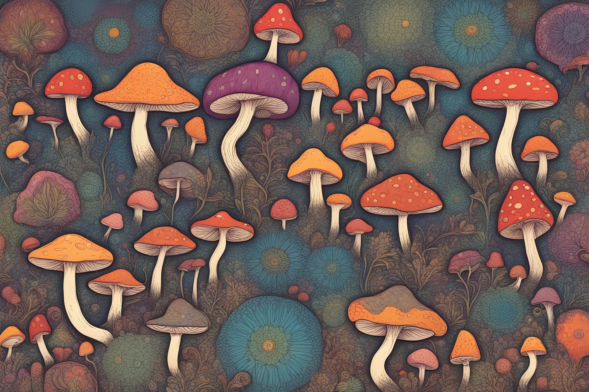 A place to be happy and do psychodelic mushrooms