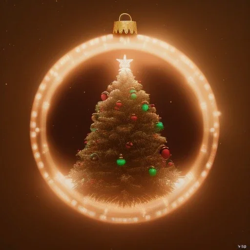 photorealistic and ultra detailed christmas ornament , shiny and bright , chiaroscuro , intricate , hd , 3d , octane render , up lighting , strobe lights , no void