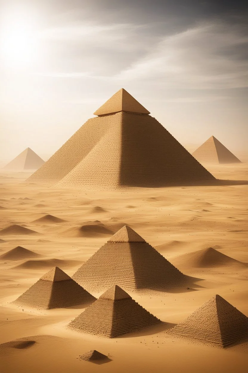alien bulding pyramids egypet