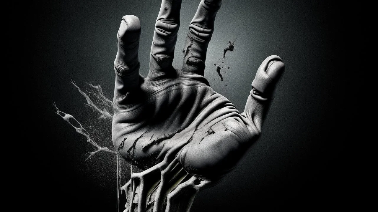 يد مدمره تمسك