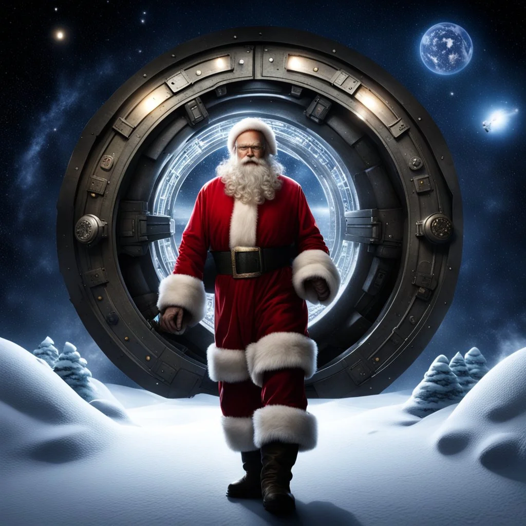 Santa Claus enters the Stargate Universe