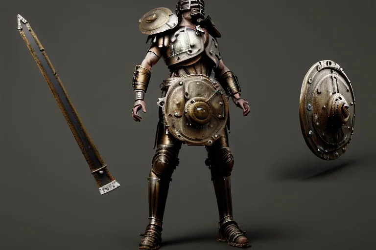 steam punk roman warrior